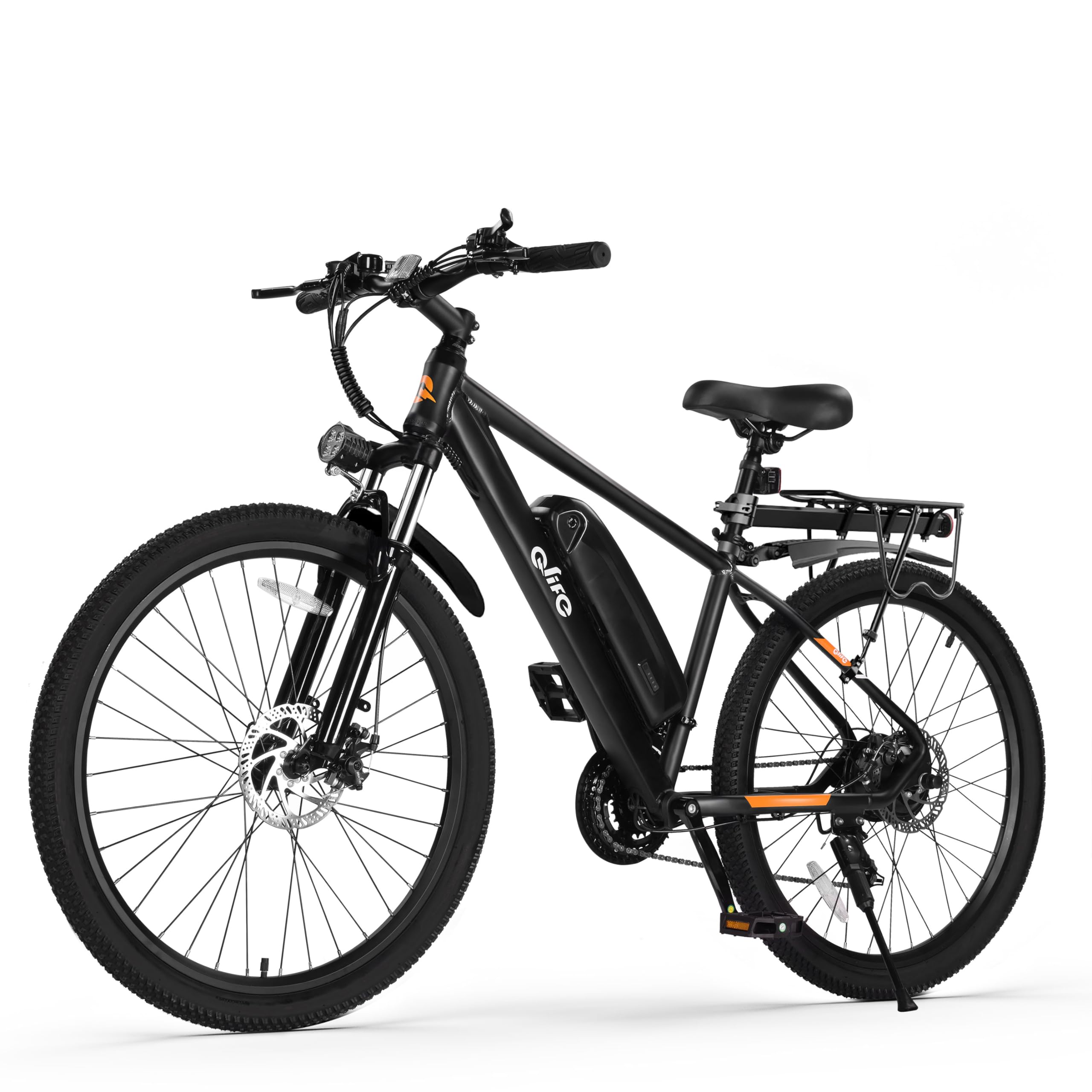 Racer Electric Bike for Adults - 21-Speed Mountain Lightweight Ebike with Peak 750W 22MPH Brushless Motor, 375Wh Removable Battery, 26X2.1 Tire Step Over E-MTB, Up to 40 Miles - Image 8