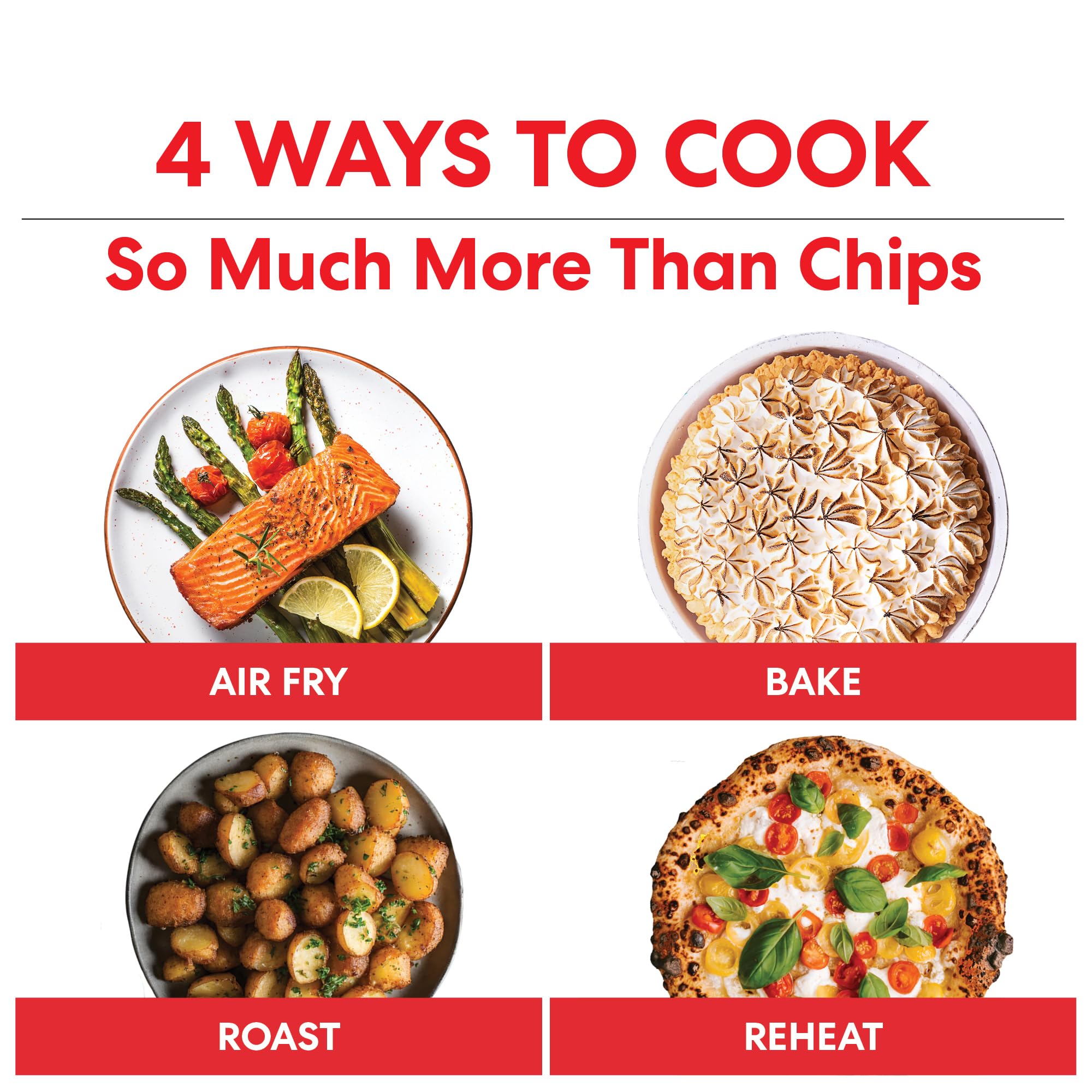 Instant Pot VersaZone Dual Air Fryer 8.5L – Double Basket with Divider, 8-in-1 Smart Cooking, Energy Saving, Easy Clean, Black Stainless Steel - Image 43