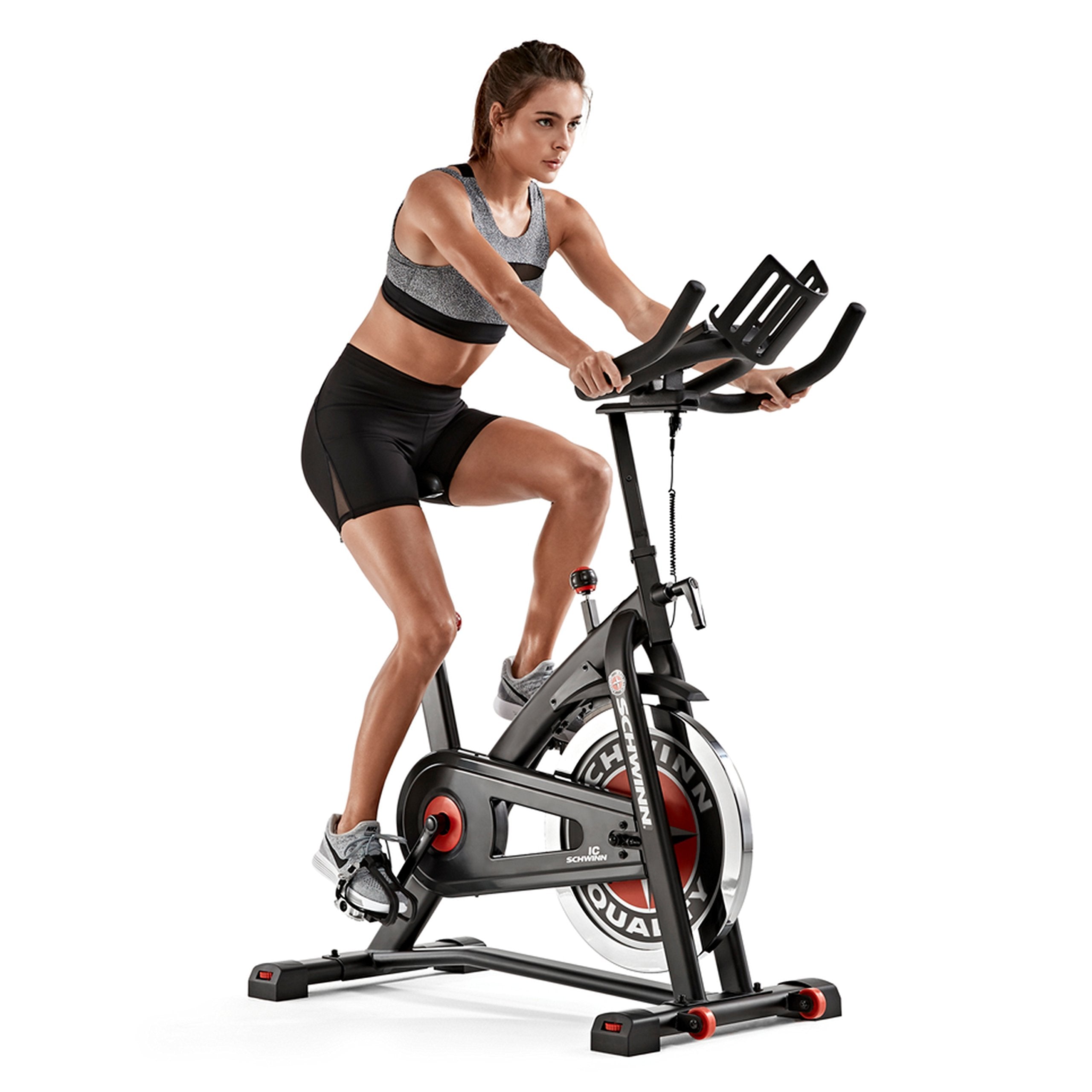 Schwinn IC Series Indoor Cycling Bike – Magnetic Resistance, Dual SPD/Toe-Cage Pedals, App & JRNY® Connected Console - Image 2