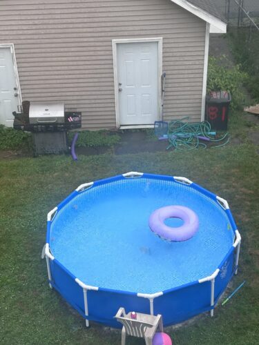 Intex 28211EH Metal Frame Pool Set – 12ft (3.66m) x 30in (76cm) Round Above Ground Swimming Pool with 530 GPH Pump – 1,718 Gallon (6,504L) Capacity – 3-Ply Puncture-Resistant PVC – Rust-Resistant Frame photo review