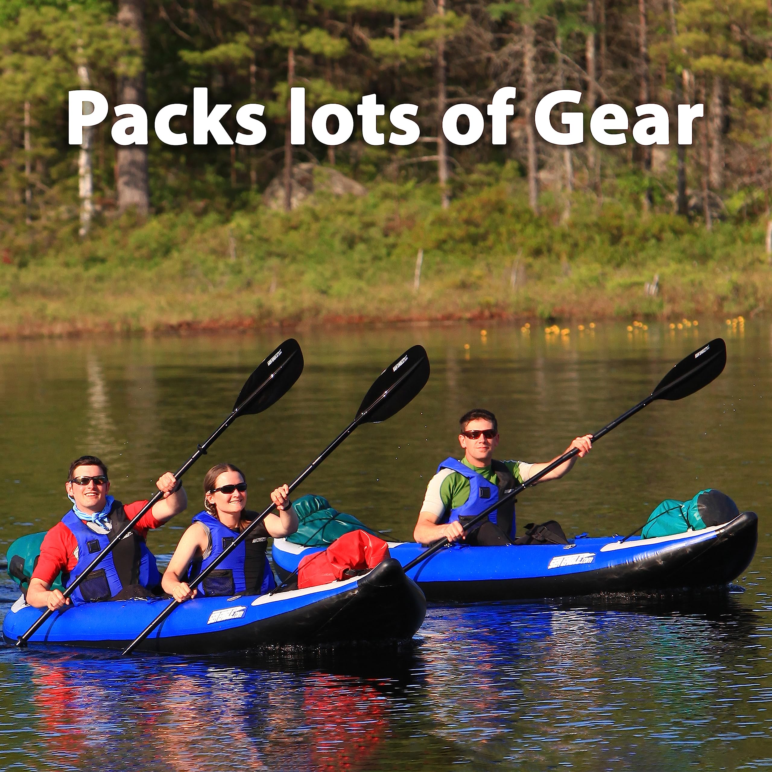 Sea Eagle 380X 12’6″ Explorer Inflatable Kayak – Self-Bailing, Drop-Stitch Floor, Removable Skeg, Whitewater & Touring - Image 28