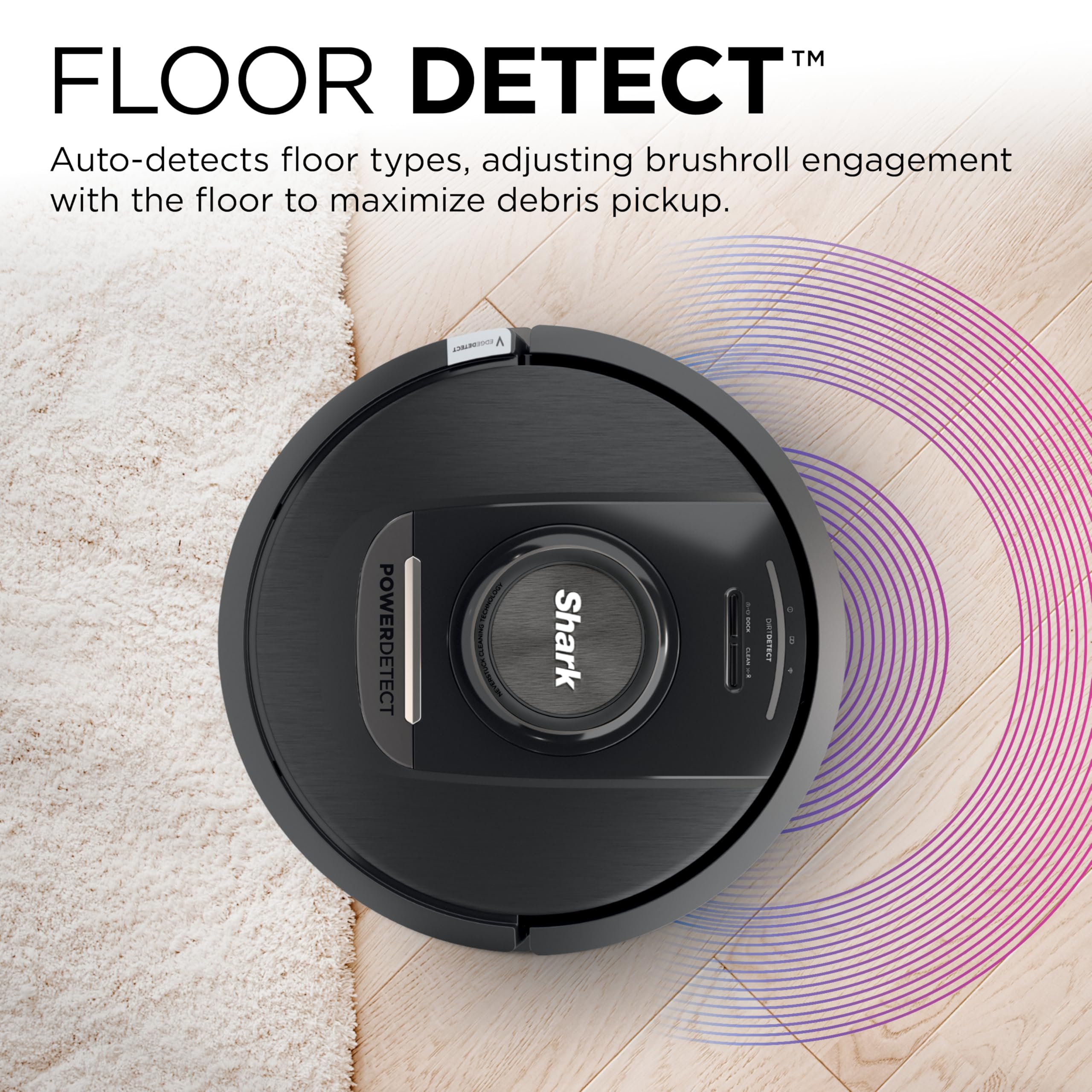 Shark AV2501AE AI Ultra Robot Vacuum with XL HEPA Self-Empty Base – 60-Day Capacity, Smart Mapping, LIDAR Navigation, Alexa Control, Perfect for Pet Hair, Carpet & Hard Floor, Bagless, Black - Image 15