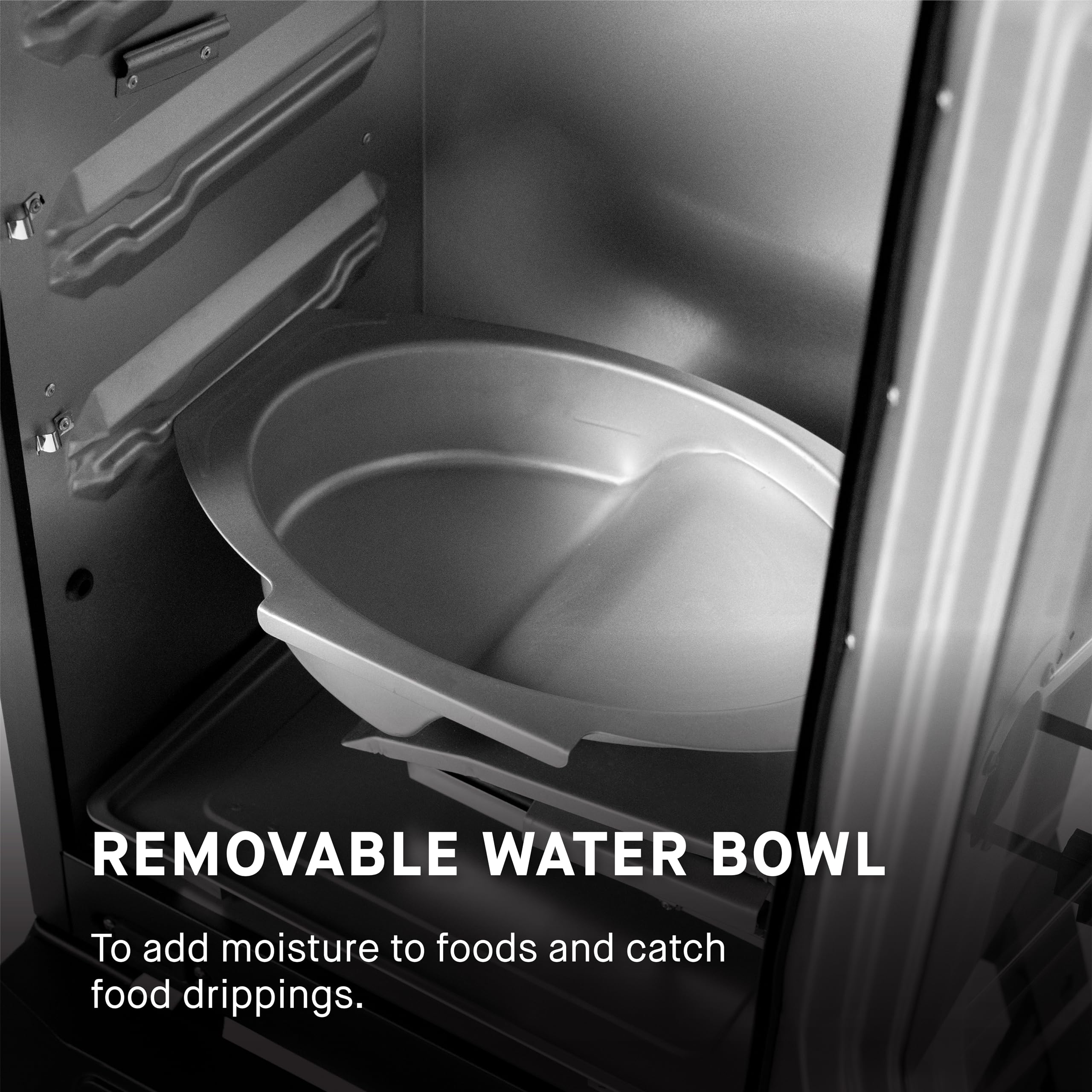 Masterbuilt 30-Inch Digital Electric Vertical Smoker – 710 Sq In Cooking Area, Side Wood Chip Loader, Digital Controls, Chrome Racks & Leg Kit – Model MB20070421, Black - Image 8